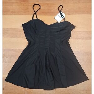 NWT Forever 21 Women's Black Knit Top Cami Size Large